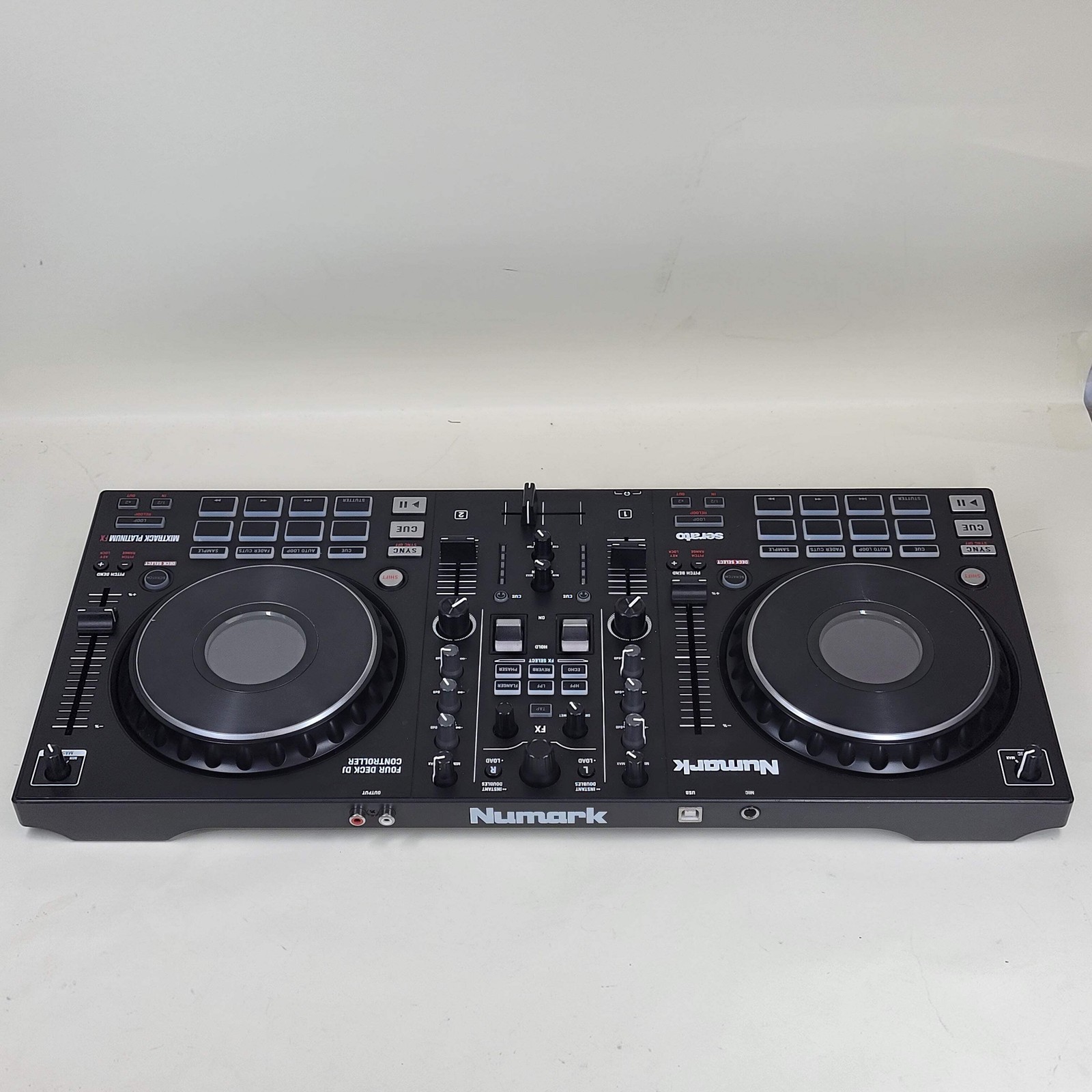 Numark 2-Channel Mixtrack Platinum FX 4-Deck Serato DJ Controller