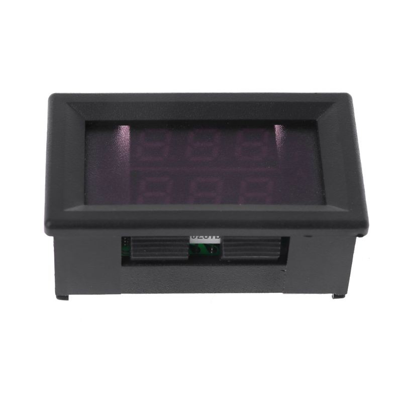 Dual Dispaly 5V Universal Voltage Temperature Meter Tester Adapter LED Display