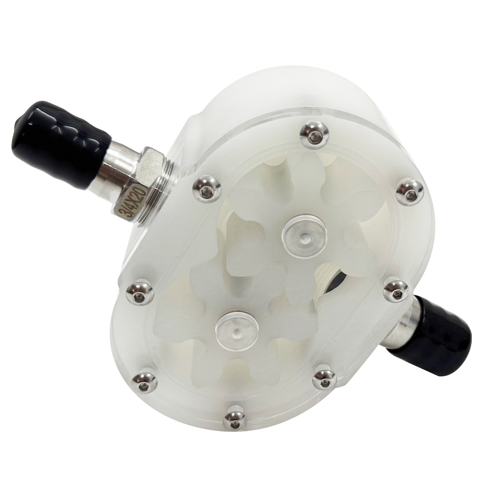 Gear Pump Head Filling Machine Part Viscous Liquid Honey Pump Transfer Pump Head