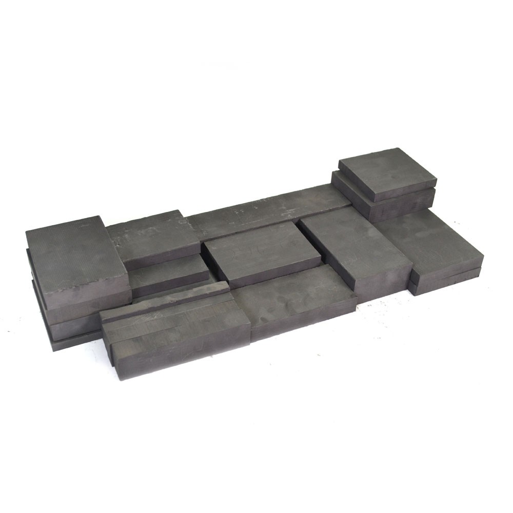 (Lot of 22) Poco Varying Sized Pieces 7.95lb Semiconductor Grade Graphite Blank