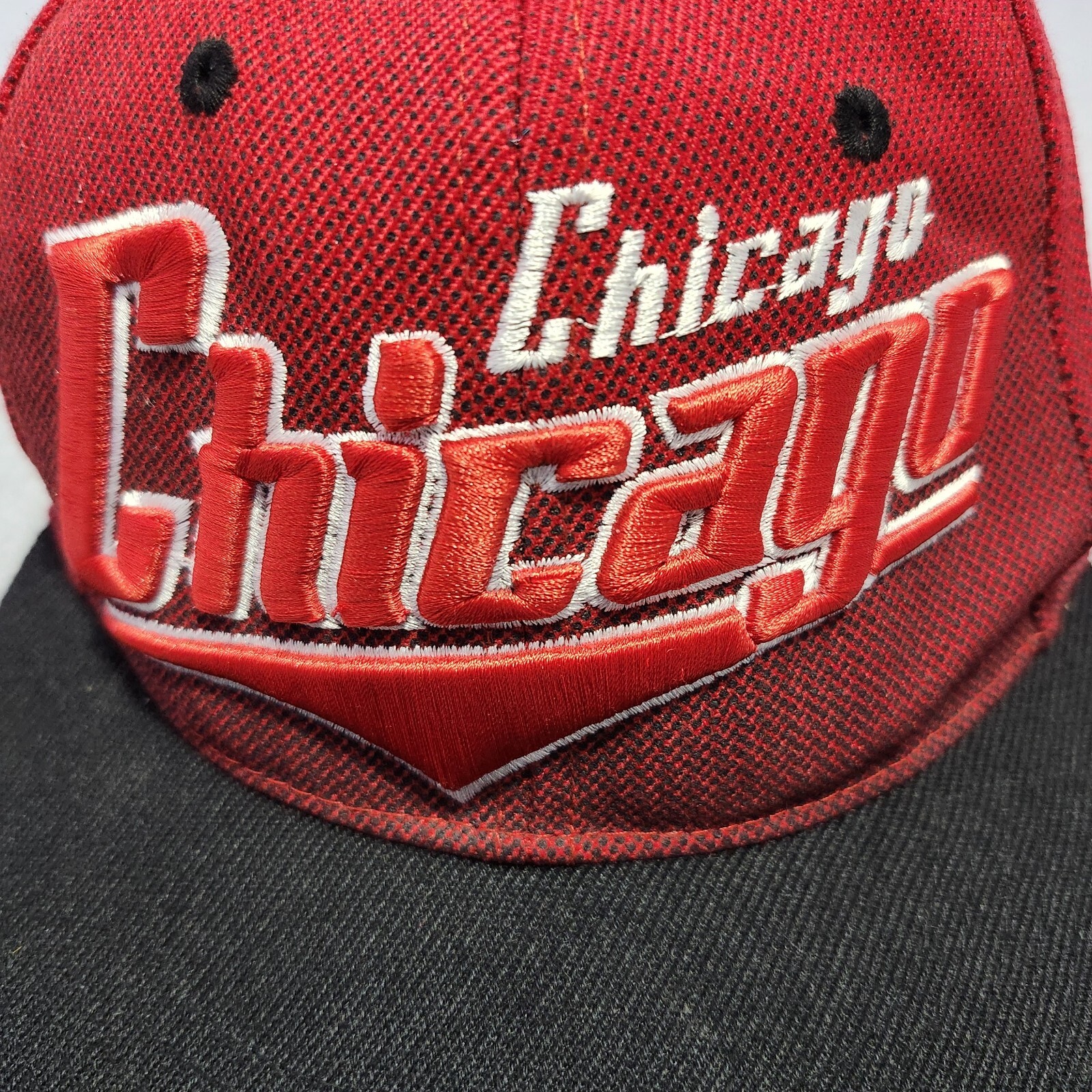 Chicago Red Colors Adjustable Snapback Number 23 On The Side