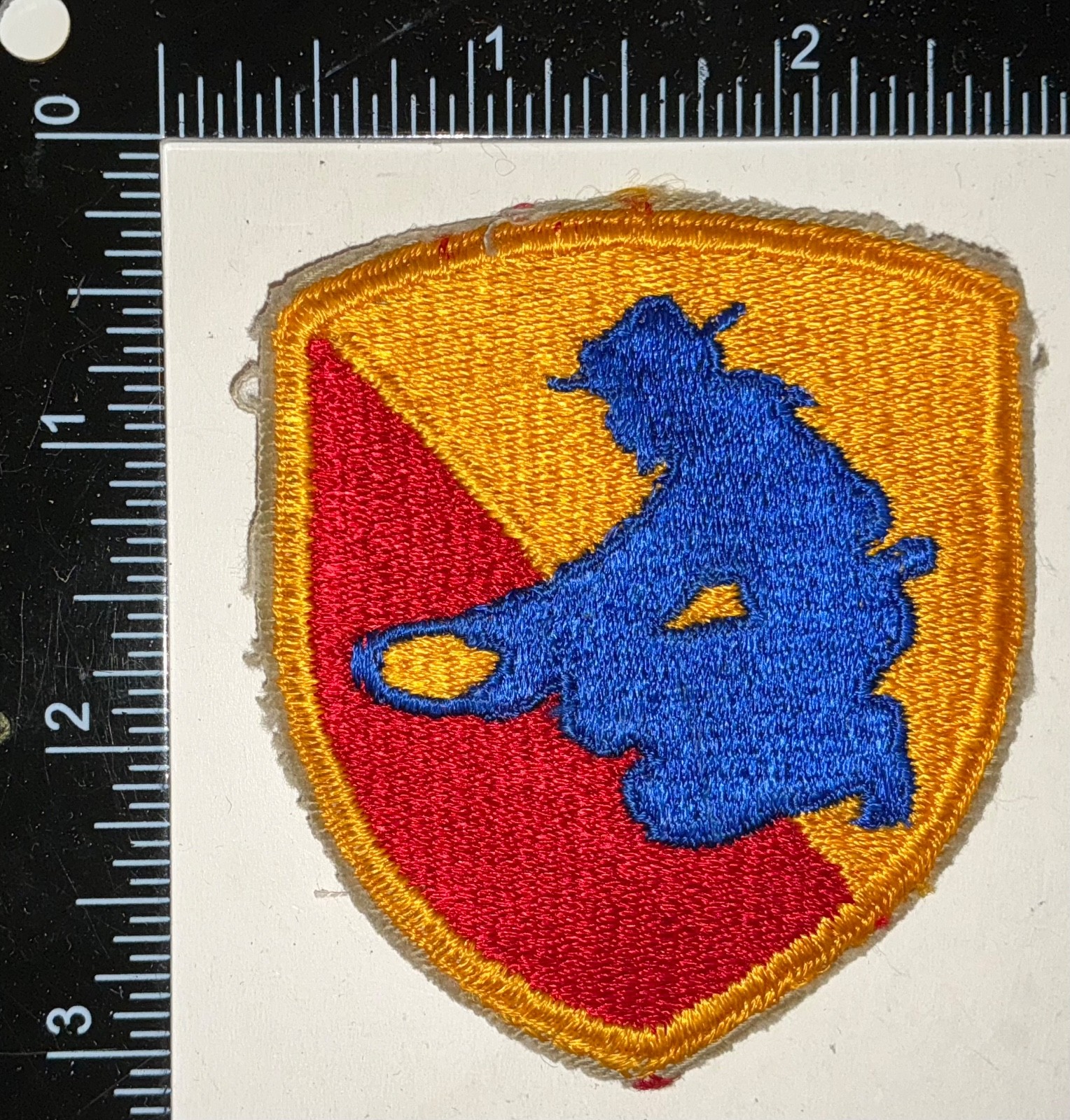 Post WWII US Army 52nd Division California National Guard 49ers Patch