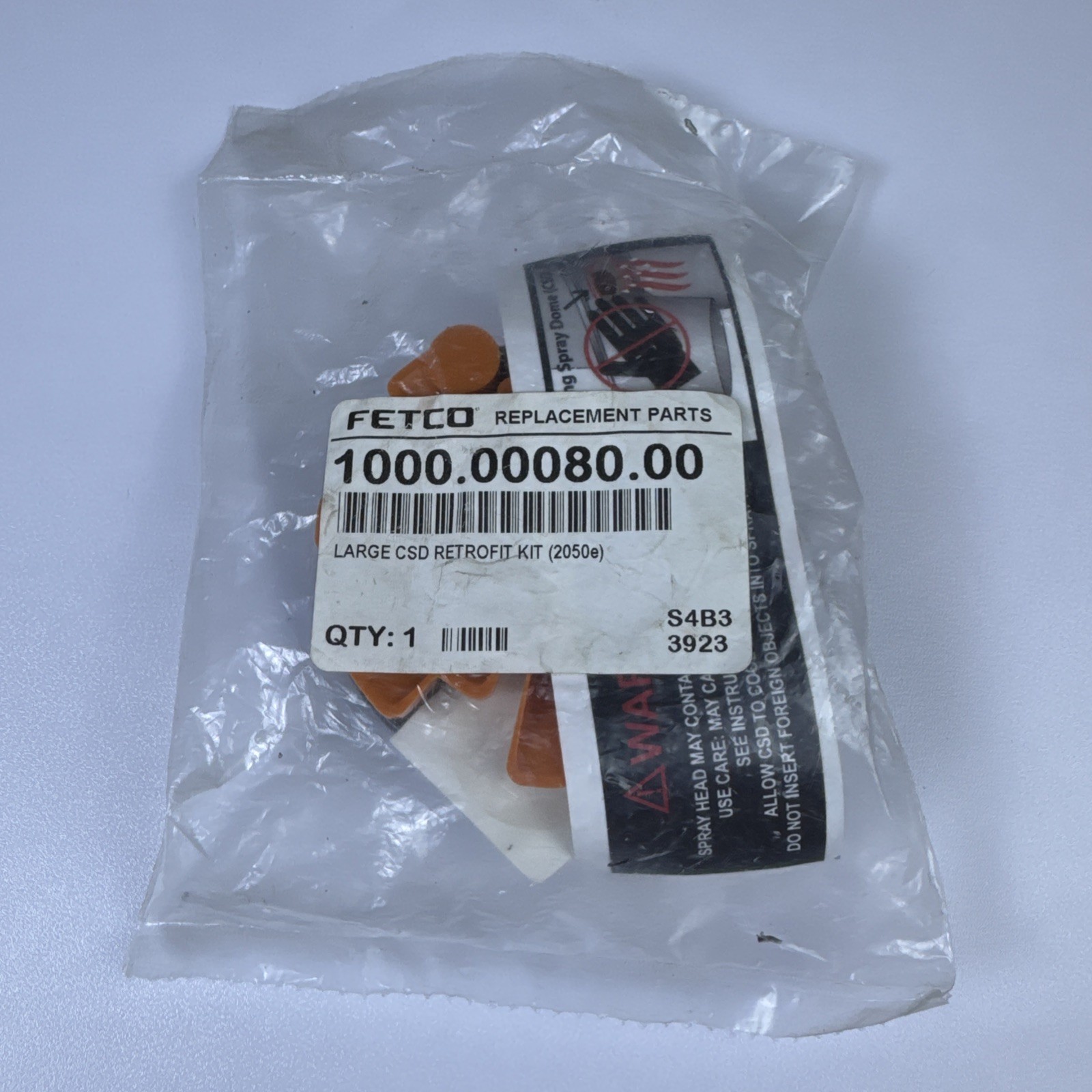 Fetco 1000.00080.00 Large CSD Retrofit Kit (2050e) Genuine Replacement Part 3923