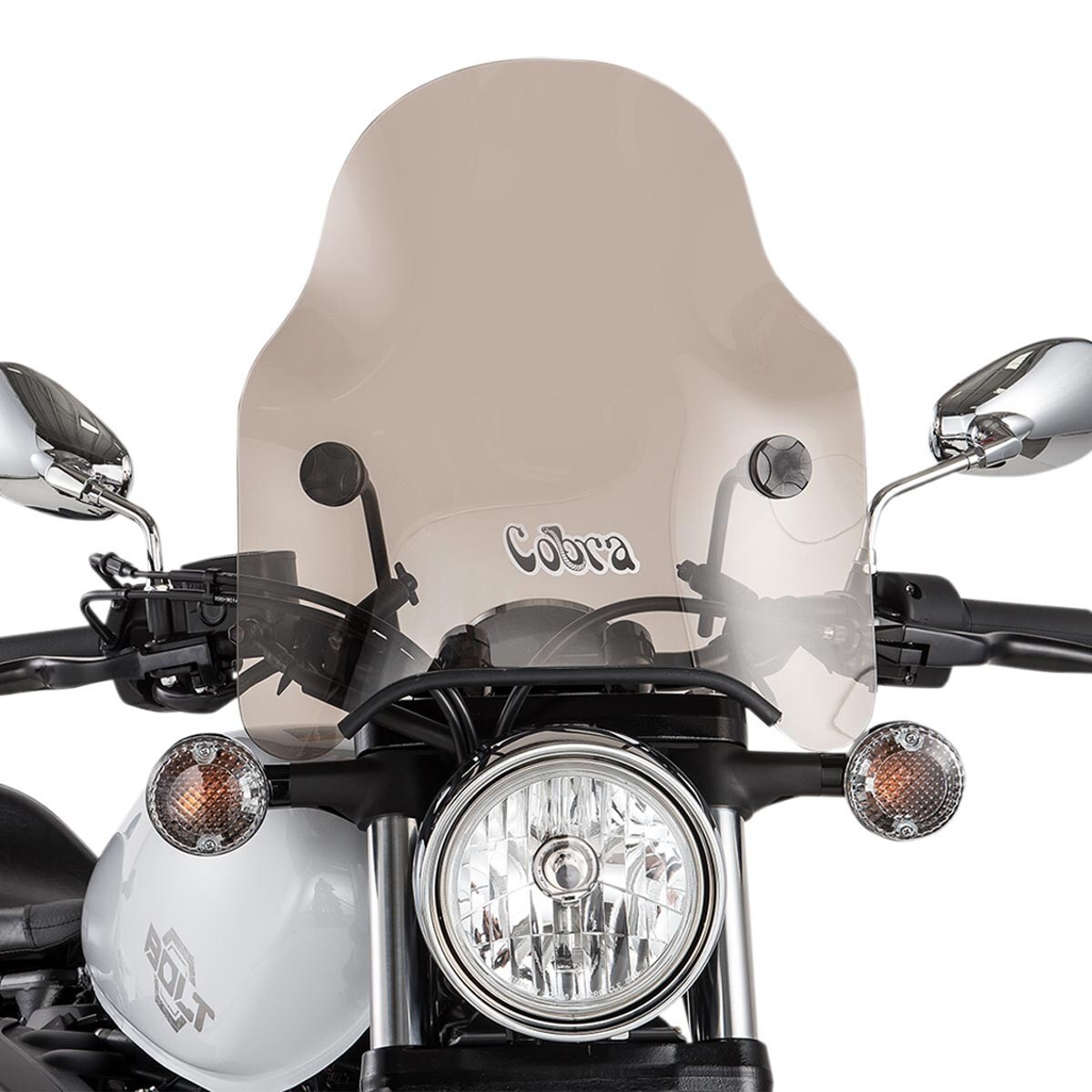 2313-0241 - SLIPSTREAMER TINTED * COBRA WINDSHIELD