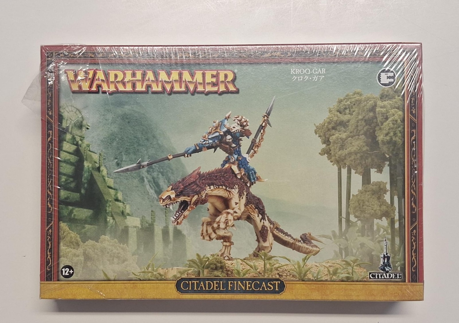 Warhammer Ancient Scar Leader Kroq-Gar FineCast - 88-41 - FACTORY SEALED GW