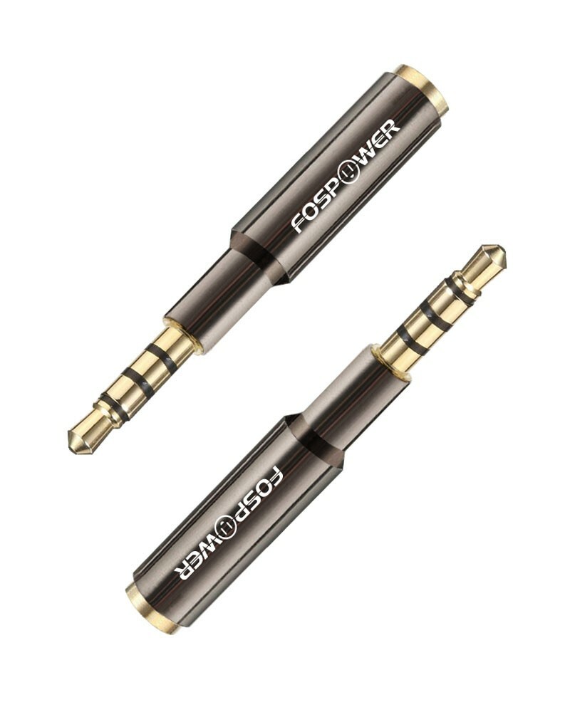 3.5mm Slim TRRS Headphone Extender Extension AUX Stereo Audio Adapter Plug Jack