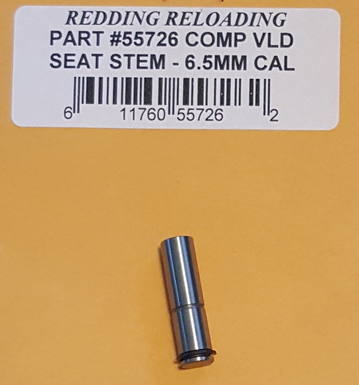 55726 REDDING VLD COMPETITION SEATING DIE STEM - 6.5MM CAL - NEW - FREE SHIP
