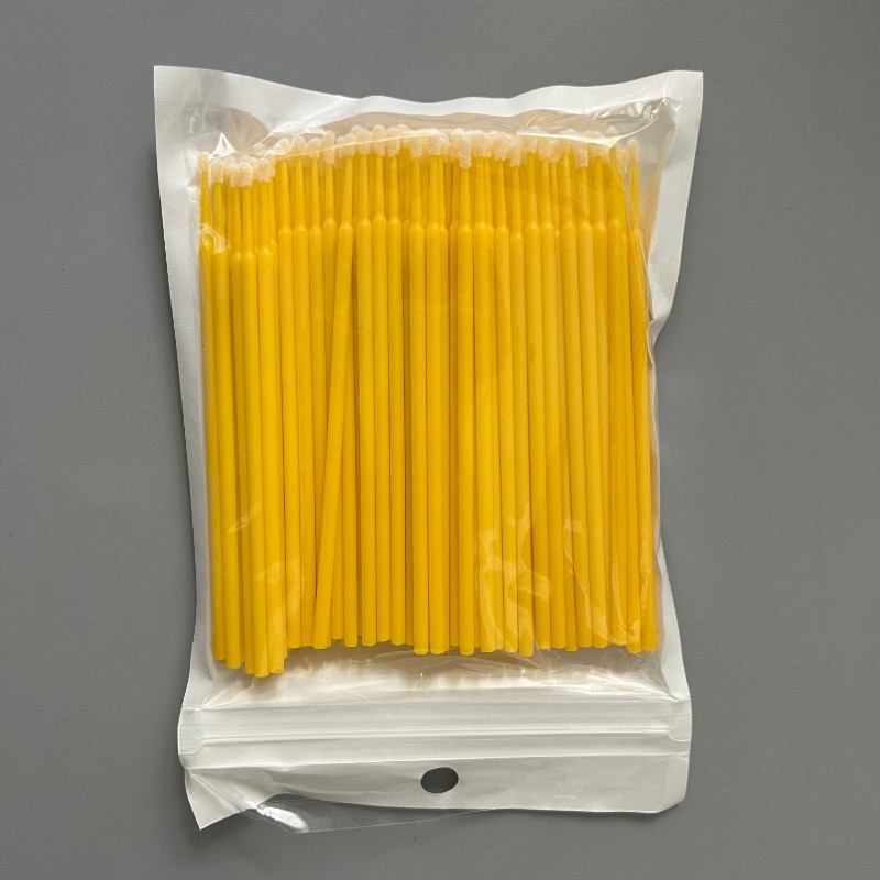300Pcs Dental Swabs Disposable Applicators Micro Brush Stick Eyelash Extension