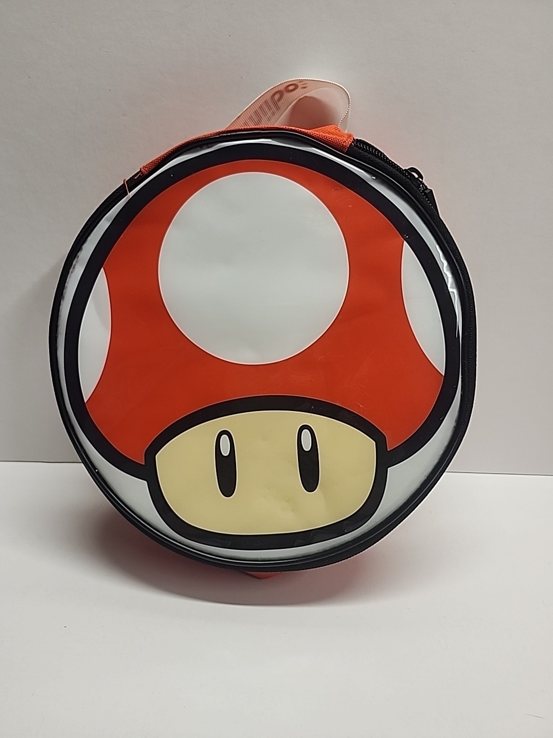 Nintendo Amiibo Red Mushroom Storage Carry Case Super Mario New Never Used