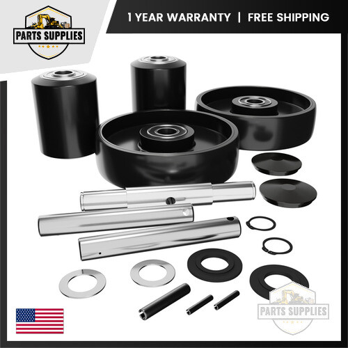 Complete Wheel Kit for Toyota Model HPT25 HPT 25 Manual Pallet Jack Lift Truck