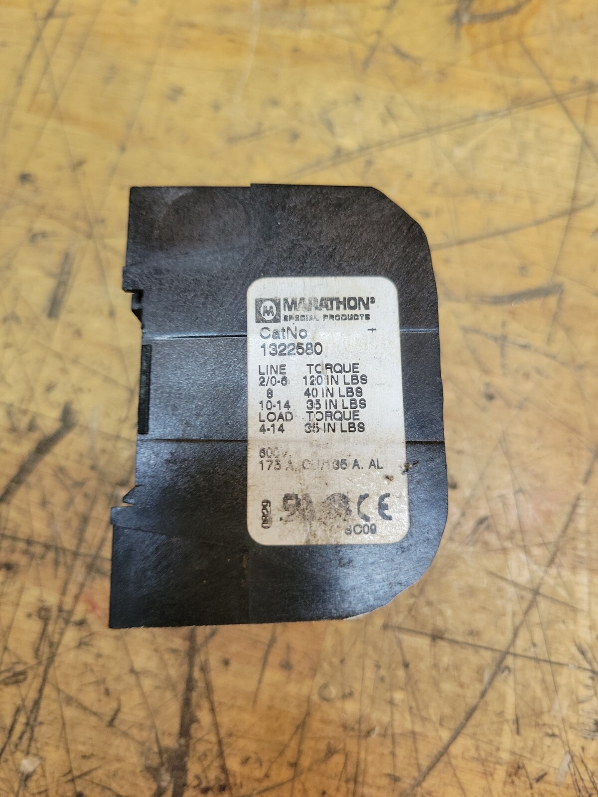 Marathon 1322580 Power Distribution Terminal Block