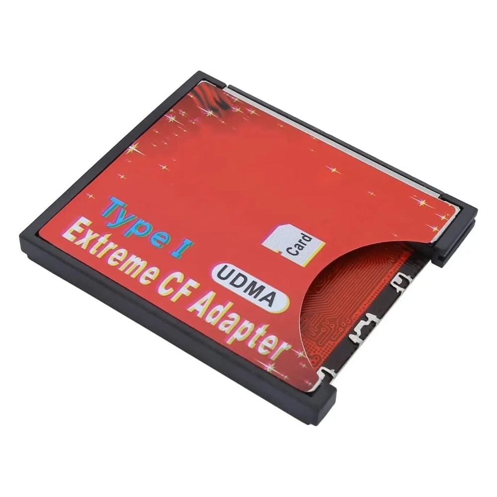 Speed SDXC SDHC SD to CF Compact Flash Memory Card Reader Adapter Type I High