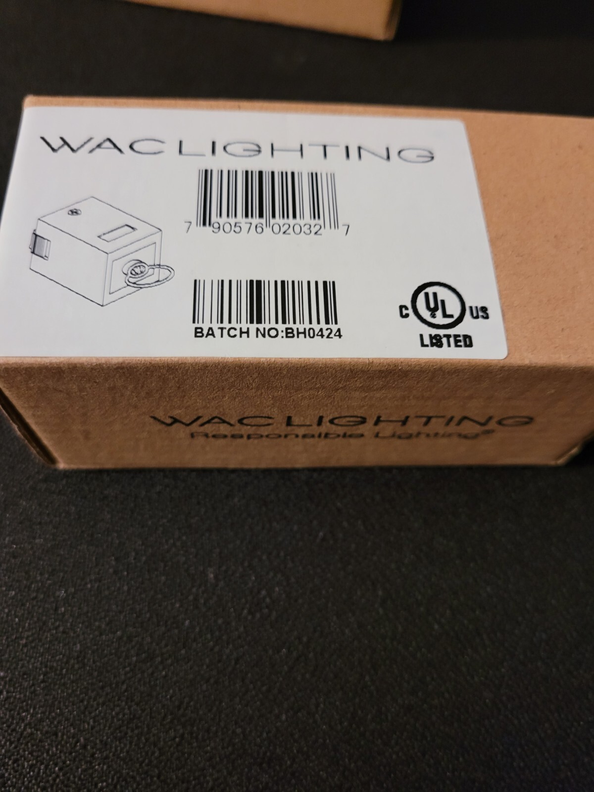 WAC Lighting "H" Series Track Suspension Loop - White In Color - Cat # H-LOOP-WT