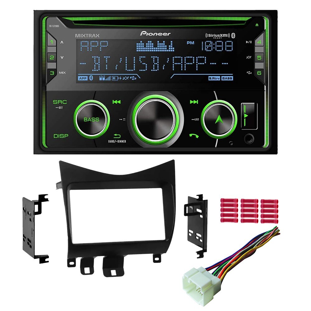 Pioneer CD/AM/FM Radio 2-DIN In-Dash Car Stereo kit for 2003-2007 Honda Accord