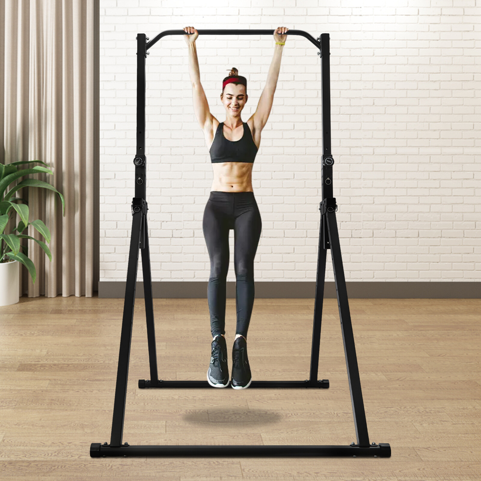 Pull Up Station Triangular Pull Up Bar Strength Training Device 200kg/440.92lbs