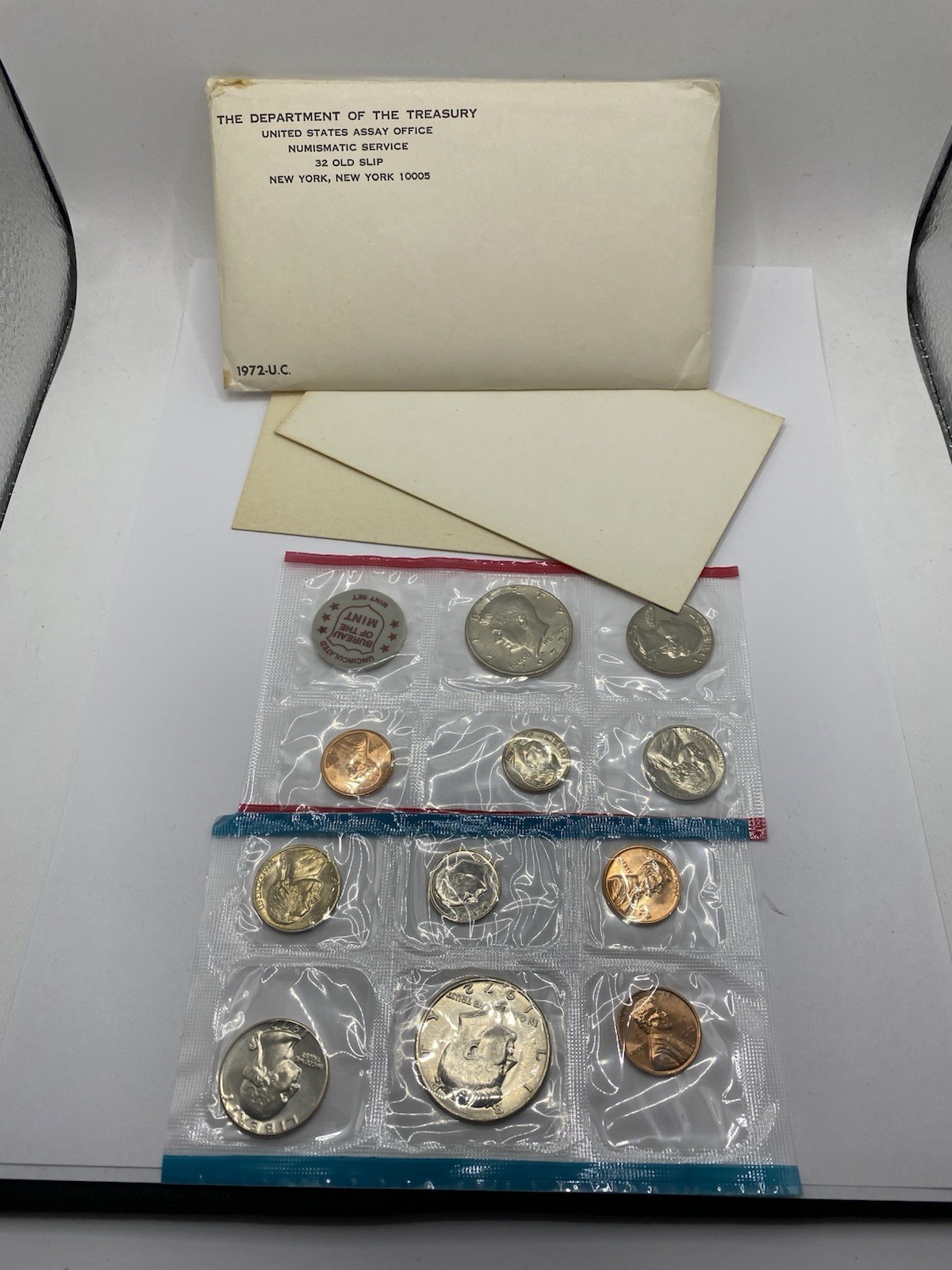 1972 P & D US Mint Set United States OGP - Nice Set