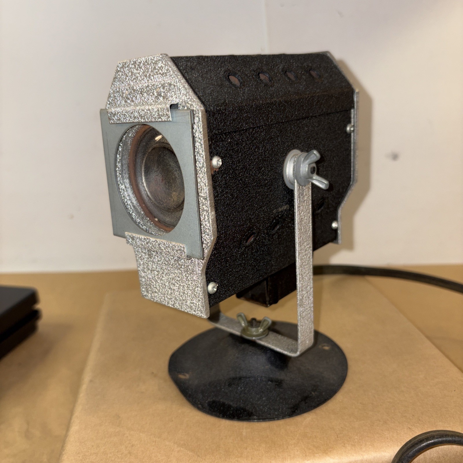 Industrial Light Magic Lantern Slide Projector Viewer MACHINE GUN BODY Lamp P