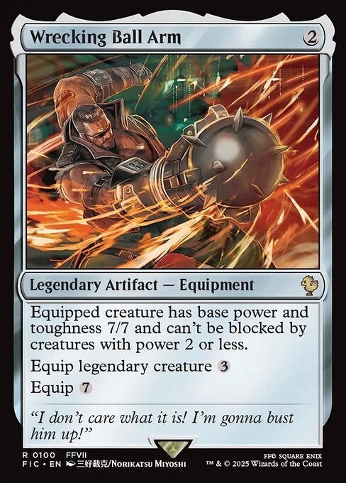 Wrecking Ball Arm 100 R Normal FIC MTG NM