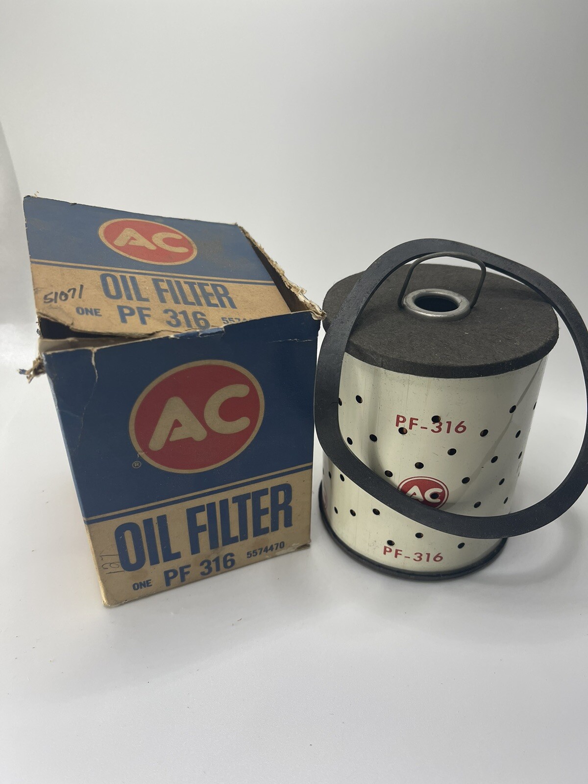 AC DELCO PF-316 OIL FILTER PN: 5574470 GM PF316 PF-316 OIL FILTER