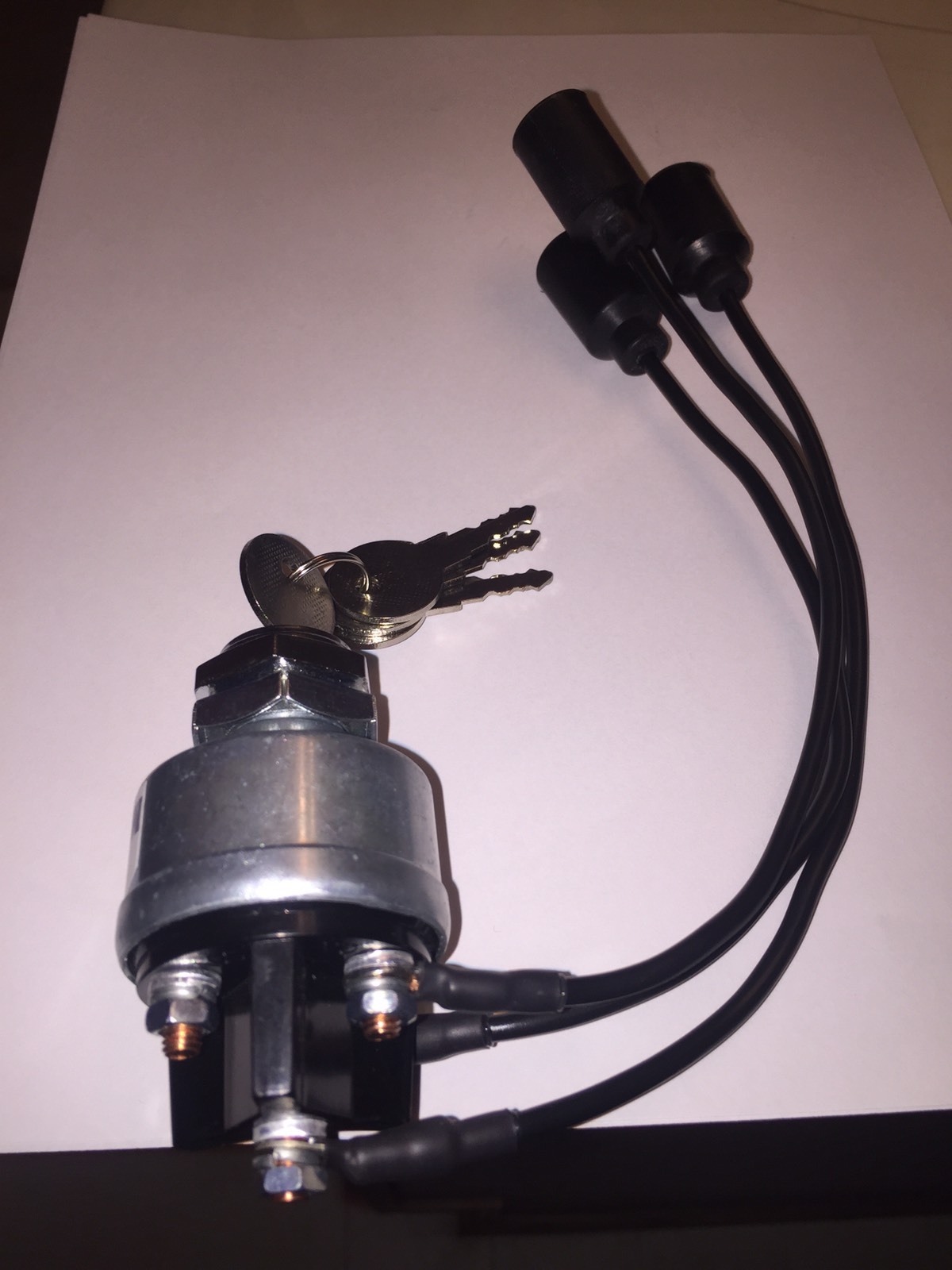 Install Kit + Black Keyed Ignition Switch Fits Humvee M998 Plug & Play H1