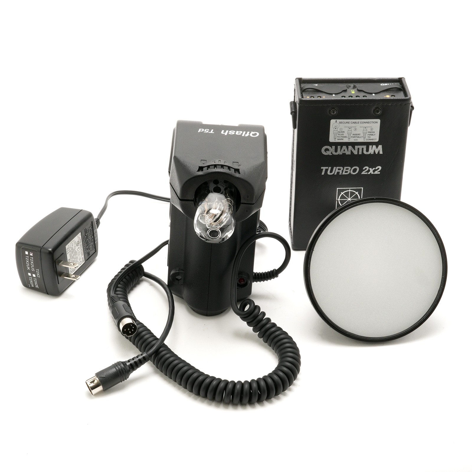 Quantum QFlash T5D Flash w/ Turbo 2x2 Battery Pack