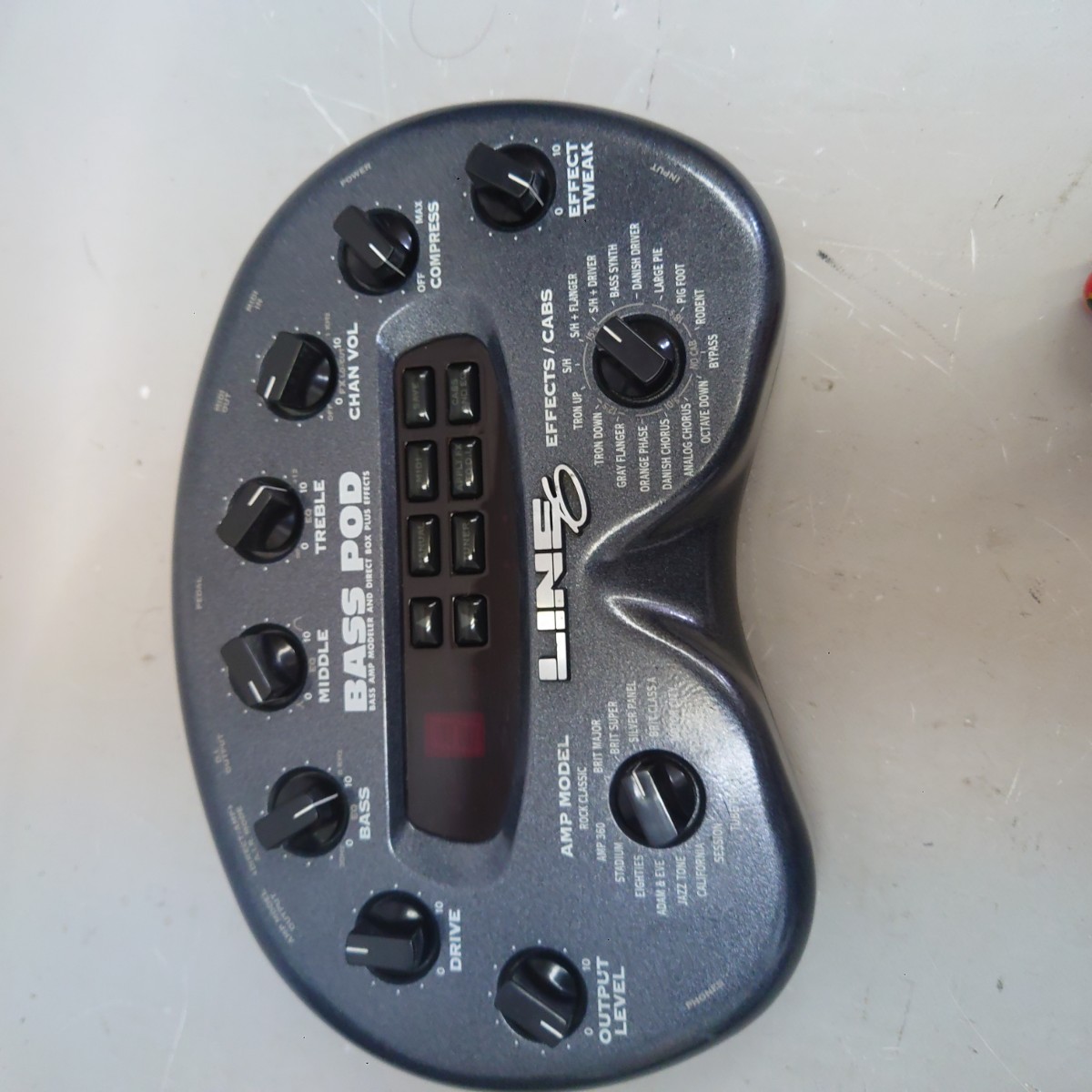 Line 6 Bass POD Multi Effects Processor Amp Modeler Tested from Japan