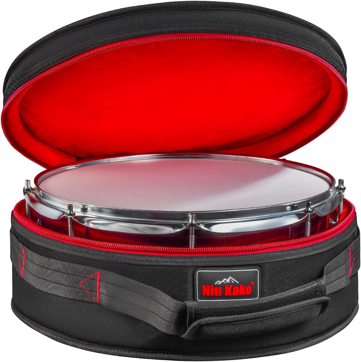 14"X5.5"/14"X6.5" Snare Drum Case - 12Mm Thick Padded Gig Bag | Lightweight Trav