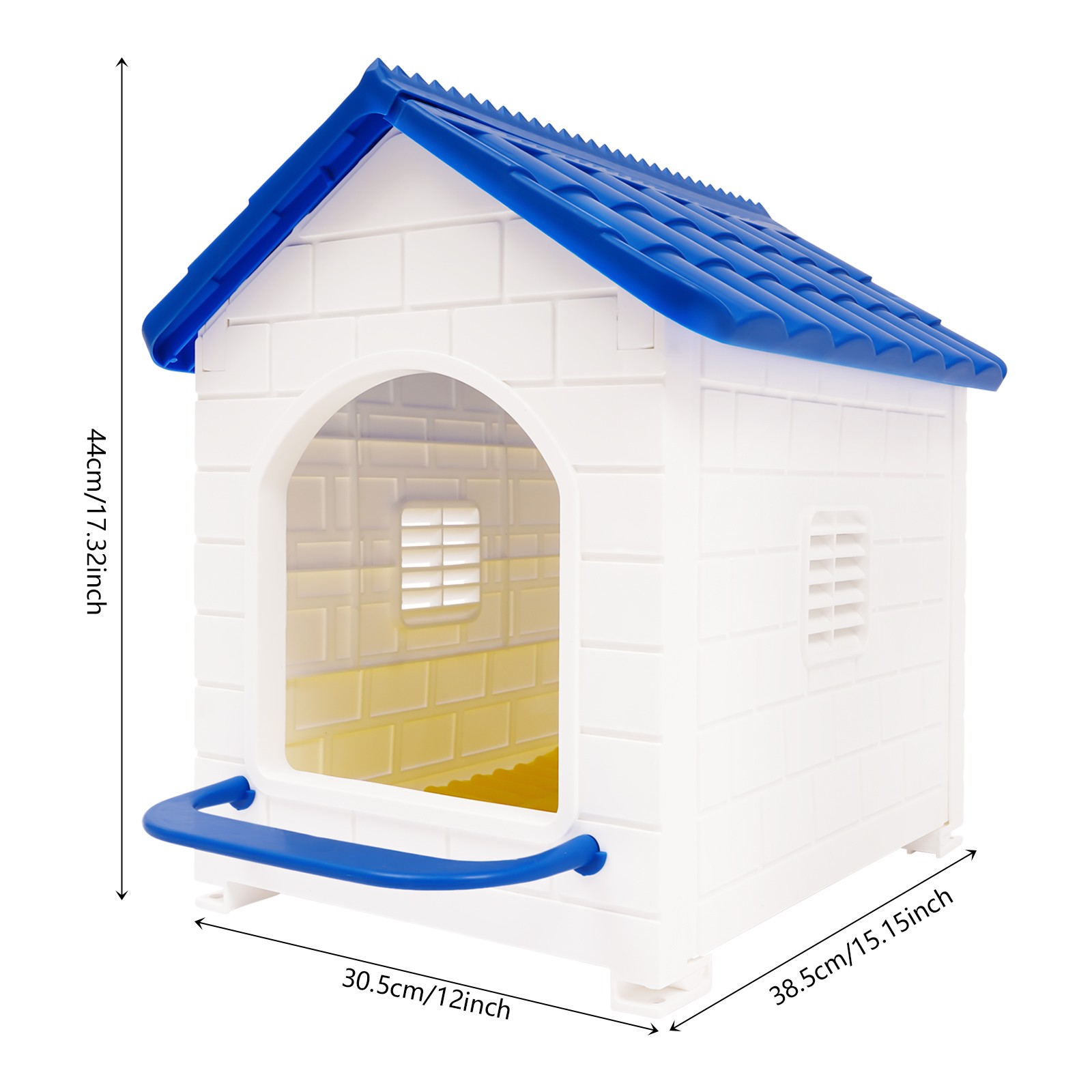3 PCS Plastic Chicken Nesting Boxes with Nesting Pad for Laying Eggs Modern