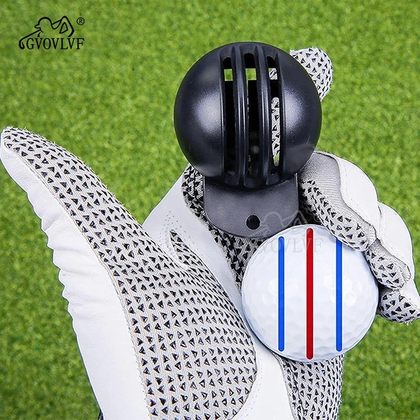 Golf Ball Alignment Tool with 2 Markers Ball Liner Marking Template Set