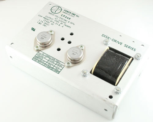 Disk Drive Series Power Supply 115/230 VAC +- 10% 47-440HZ Output: 5VDC at 7Amps