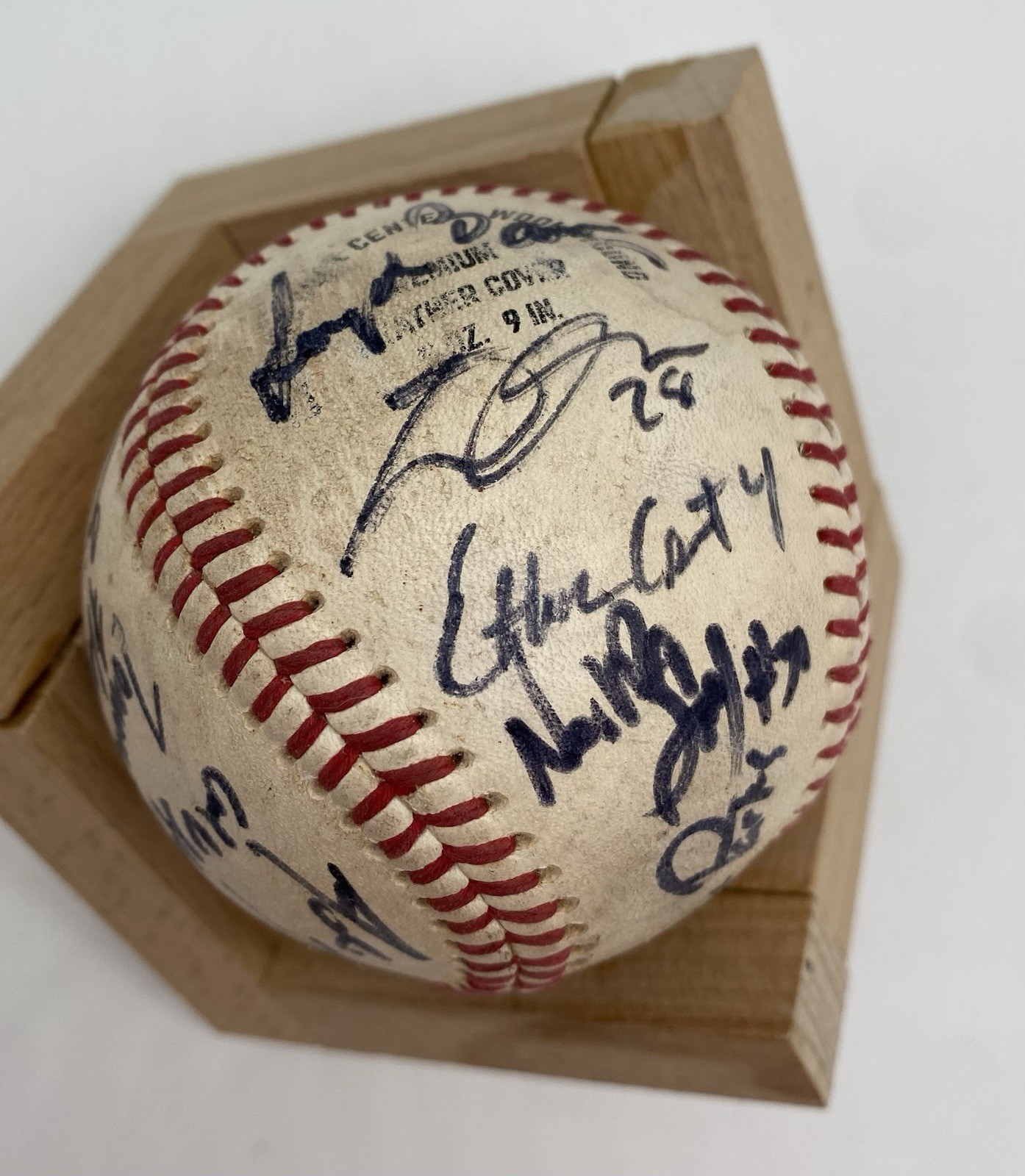 Lafayette Aviators Prospect League 2017 Championship Team Ball, Signed