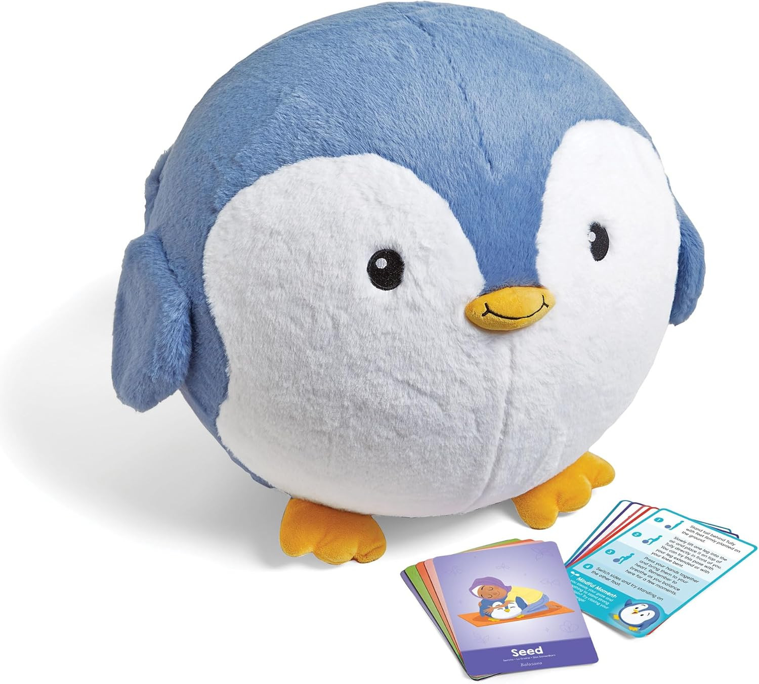 Penguin Bubbleplush Yoga Ball Buddy, Yoga Ball for Kids, Calming Corner for Item