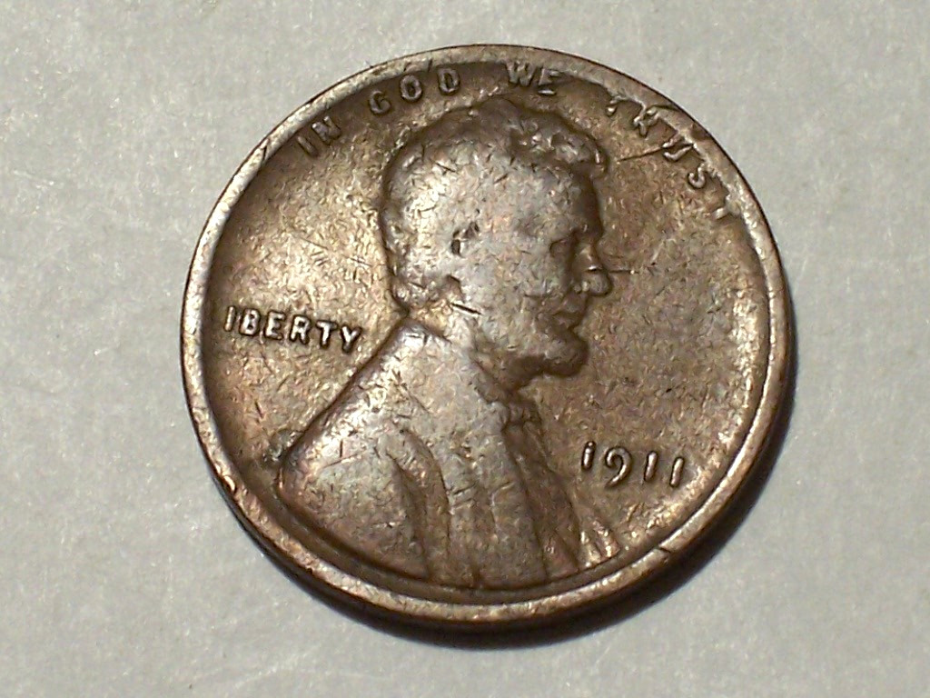 1911-P @   Circulated"  Older Lincoln Whear Penny.!!
