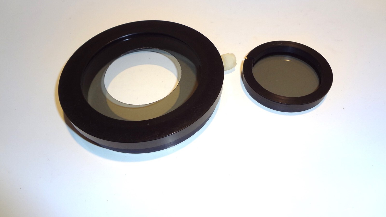 VOLPI 27770 CLASSIC RING POLARIZER SET FOR STANDARD RINGLIGHT **NICE CLEAN SET**
