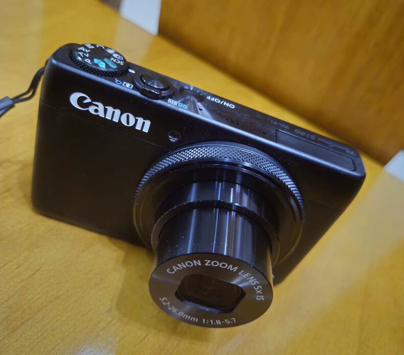Canon PowerShot S120 5x Optical Zoom Compact Digital Camera