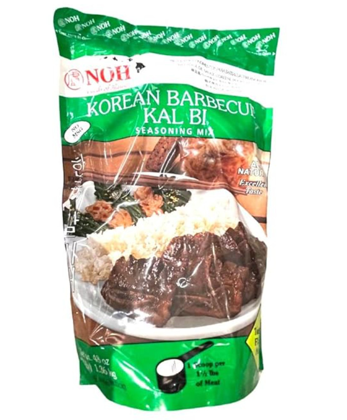 NOH Foods of Hawaii Korean Barbecue (Kal Bi) Seasoning Mix, Kalbi, 3 Pound