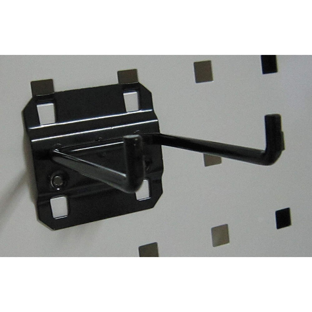 GRAINGER APPROVED 5TPL1 Double Rod Pegboard Hook,3 1/2 in L,PK5 5TPL1