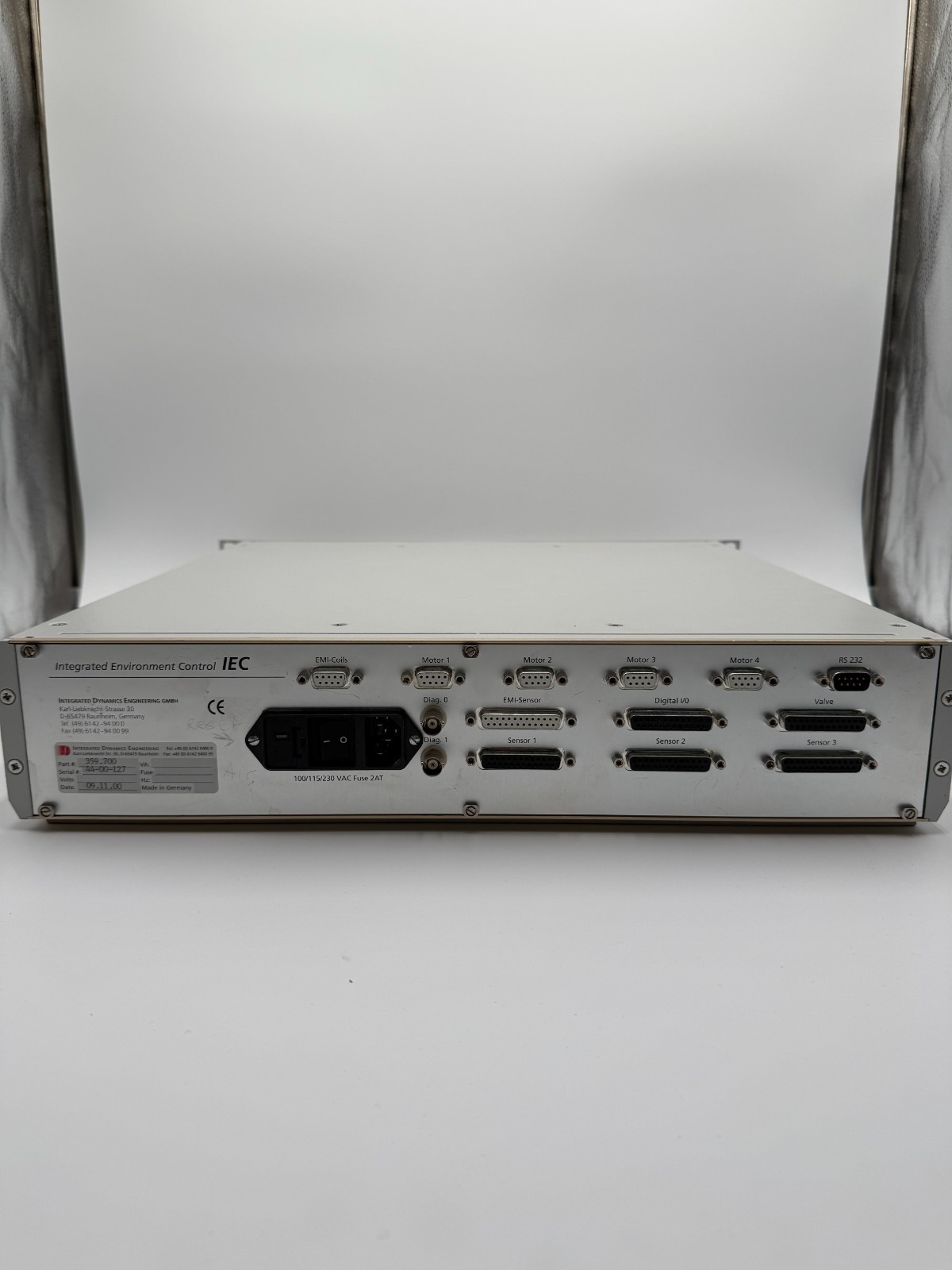 Integrated Dynamics Engineering (IDE) IEC 359 700 Environmental Control Unit