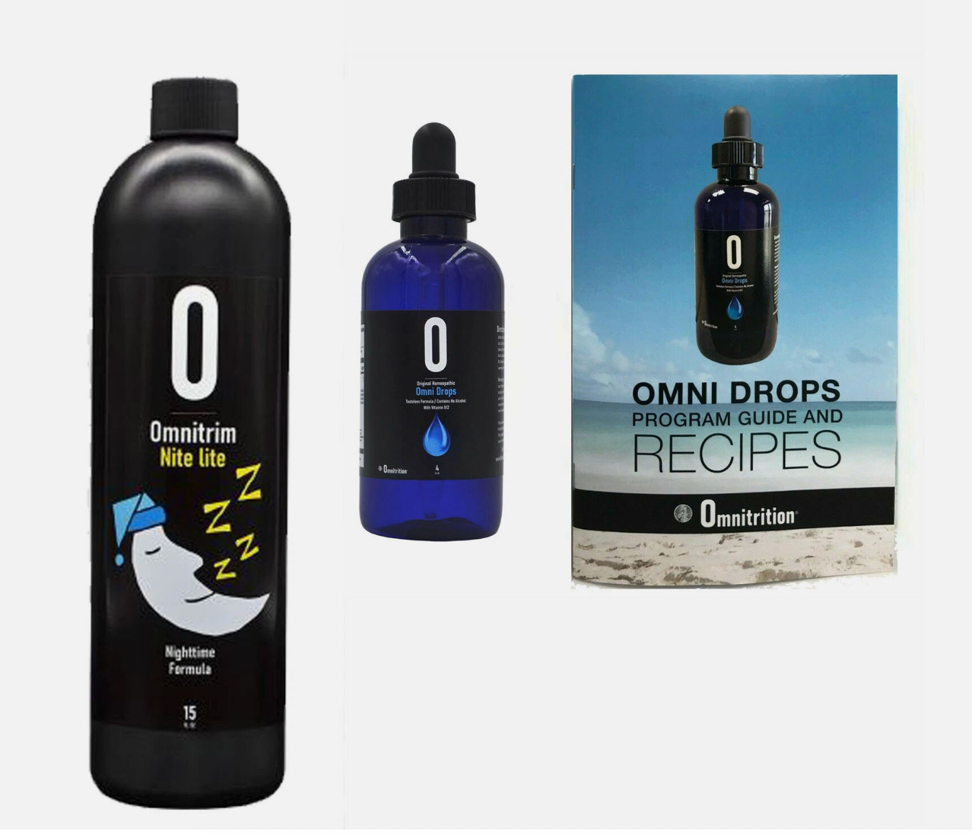 OMNITRITION-Omni-Drops- and Nite Lite...FRESH... (FAST S/H)