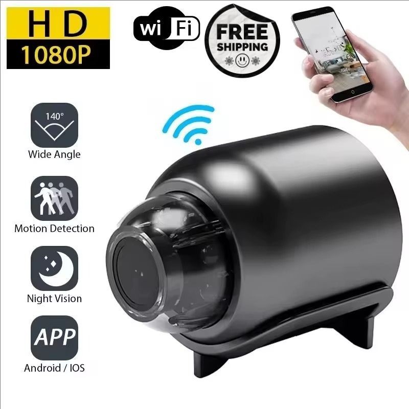 1080P Mini Camera CCTV WiFi HD IP Night Vision Camcorder Home Security Cam