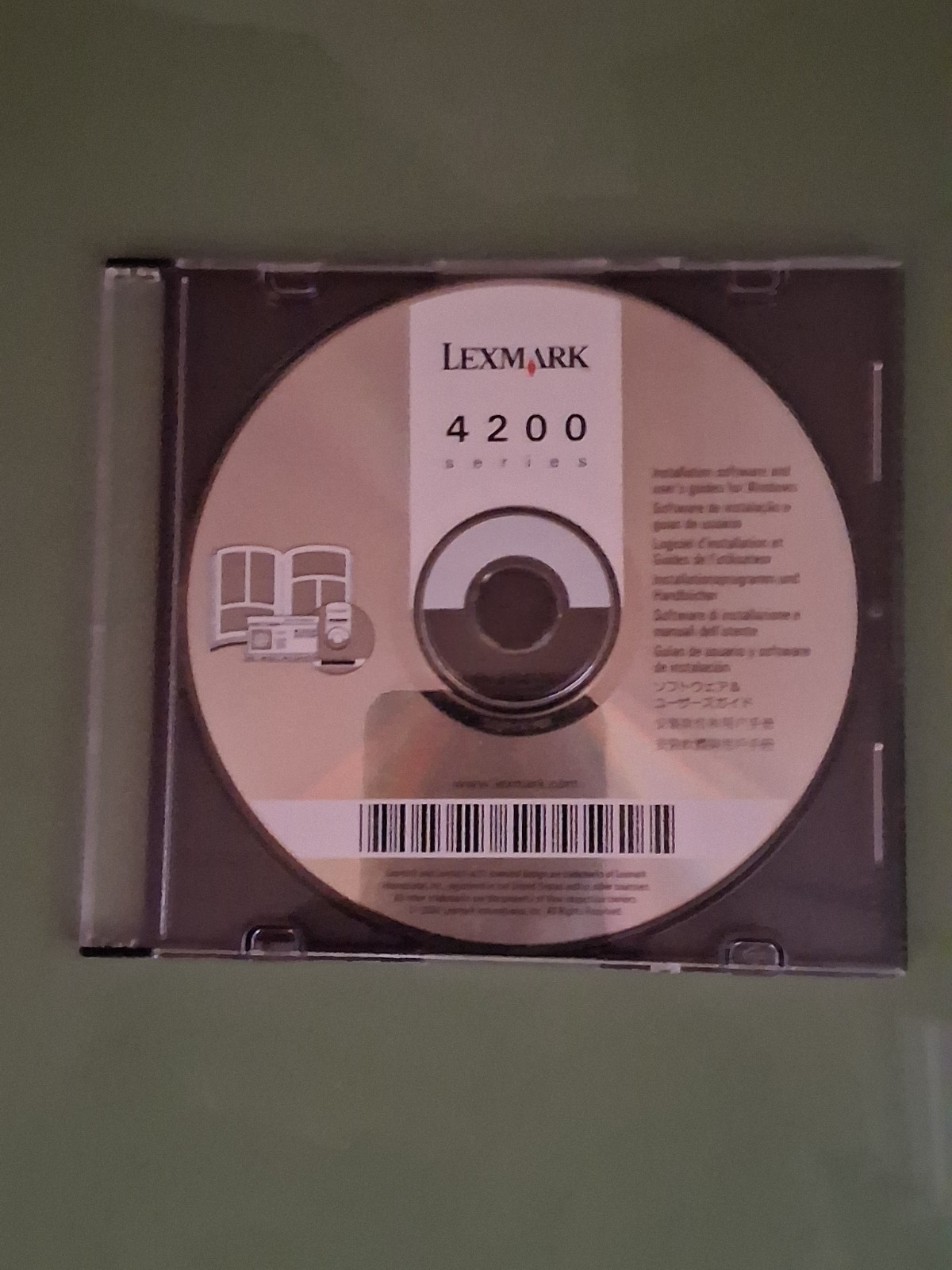 Lexmark 4200 installation disk and user's guide for Windows