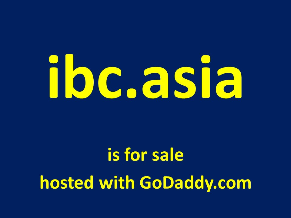 ibc.asia is for sale ! – 3 letter domain LLL.asia International Bussiness Center