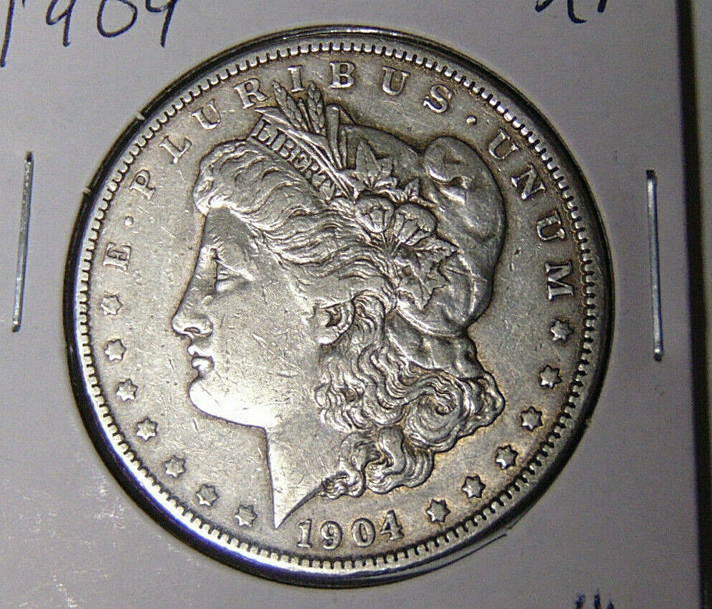 1904 Morgan Silver Dollar XF Philadelphia Mint (4322)