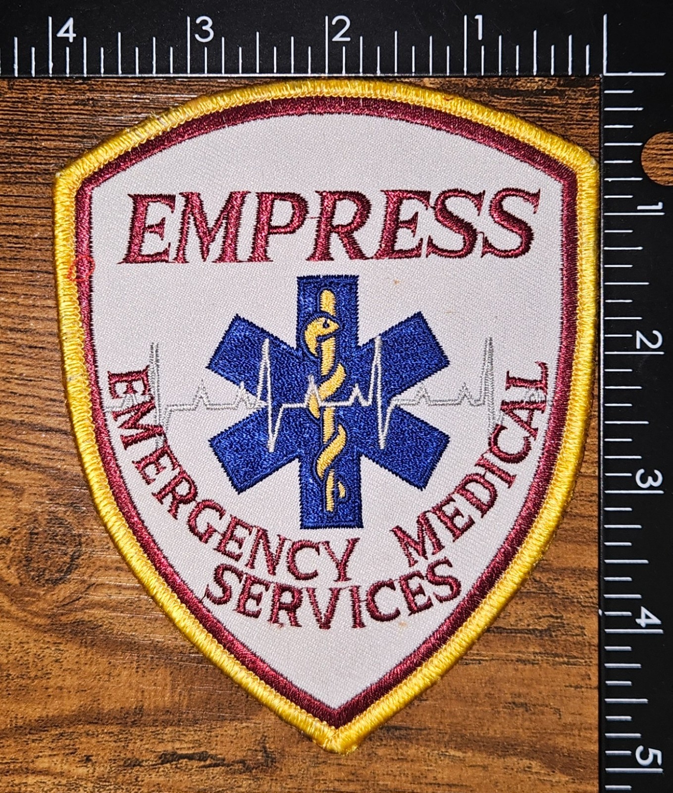 Empress Yonkers New York Emergency Medical Services Fire & Rescue Shoulder Patch