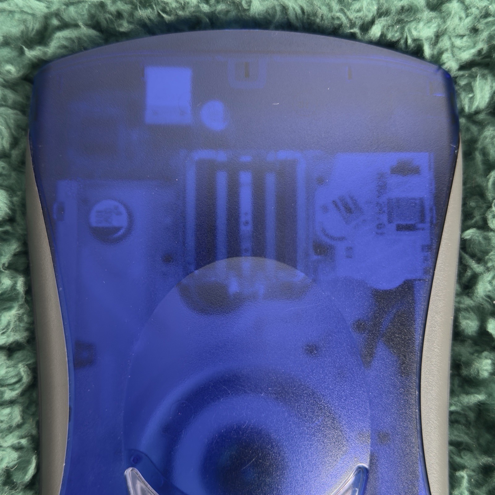 Iomega Zip 250 External Drive Data Blue USB Storage Disk Drive - Not Tested