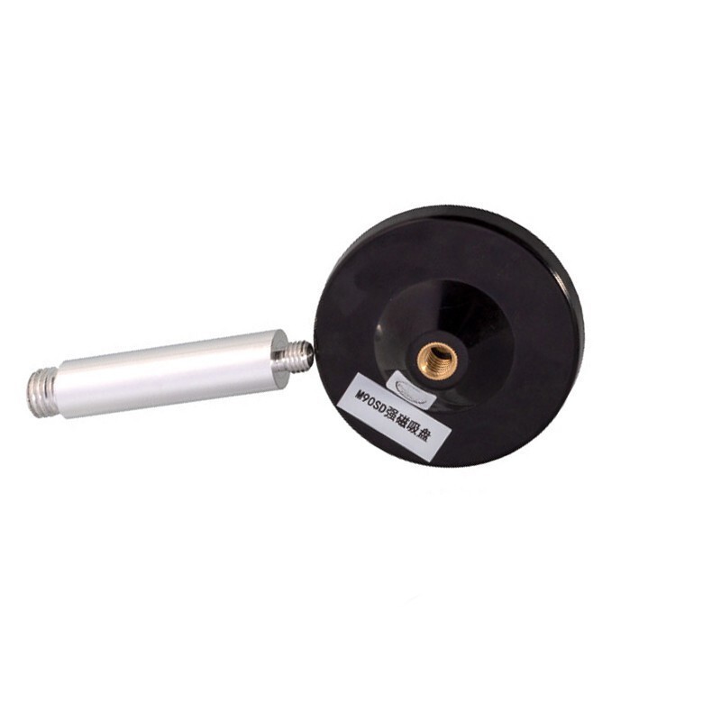 RF Gnss Magnetic Base Mounting 5/8-11 Thread -Adapter 91mm Black