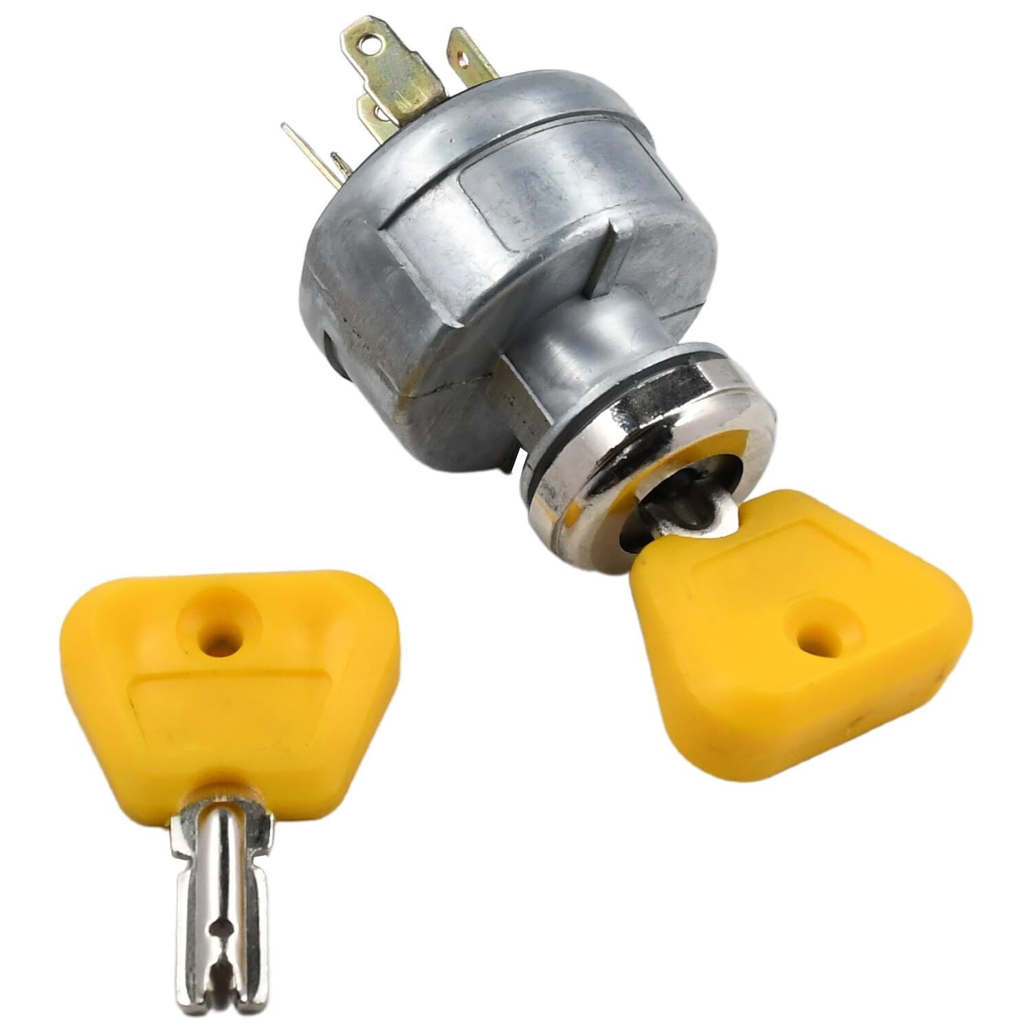 3-Position Forklift Ignition Switch Compatible with Hyster Yale Clark with 2 ...