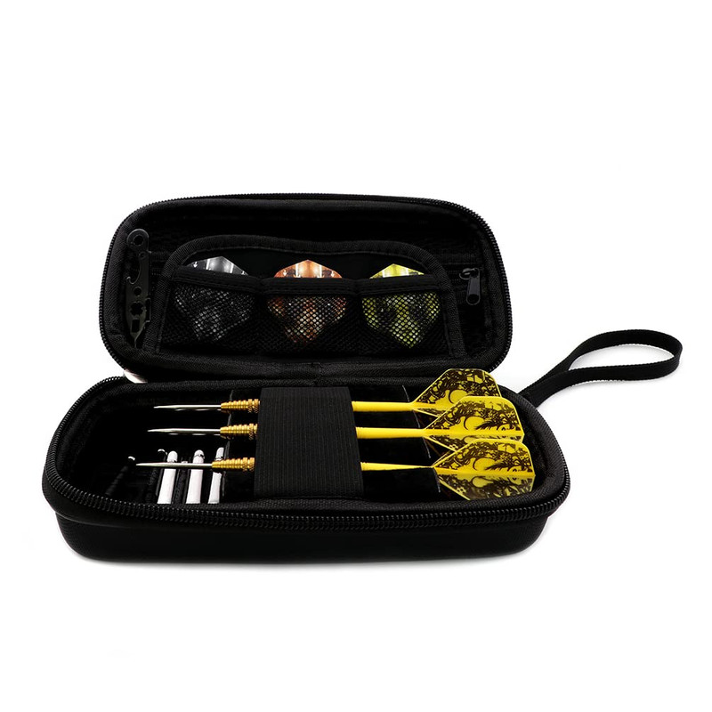 Cuesoul Big Beast 90 26G Gloden Steel Tip Tungsten Dart Set Dart Case
