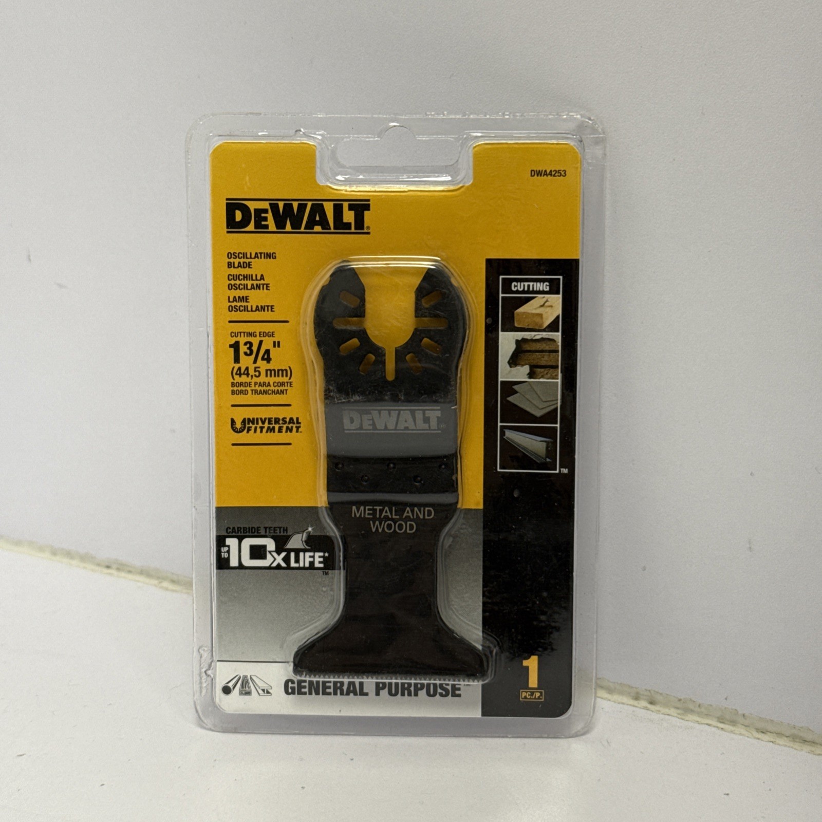 Dewalt DWA4253 Oscillating Blade 1pc