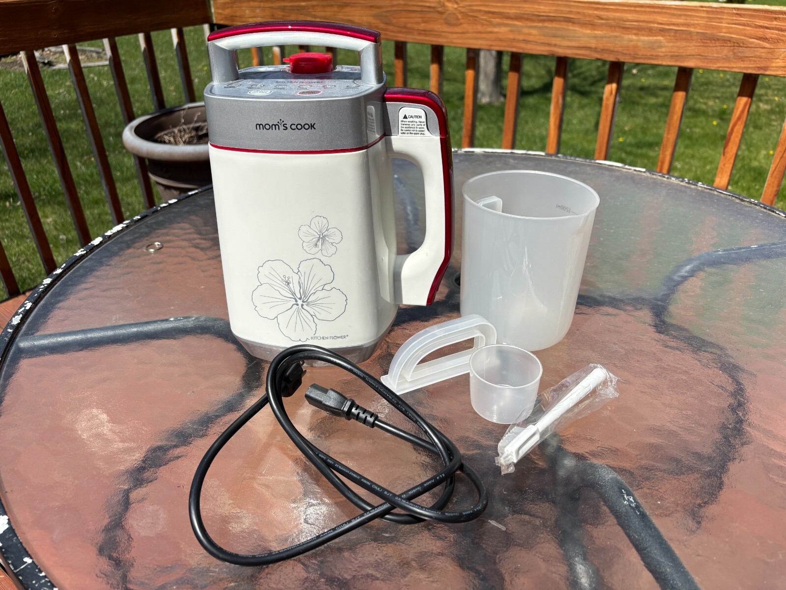 Moms Cook Kitchen Flower KF-US1200 Porridge Maker